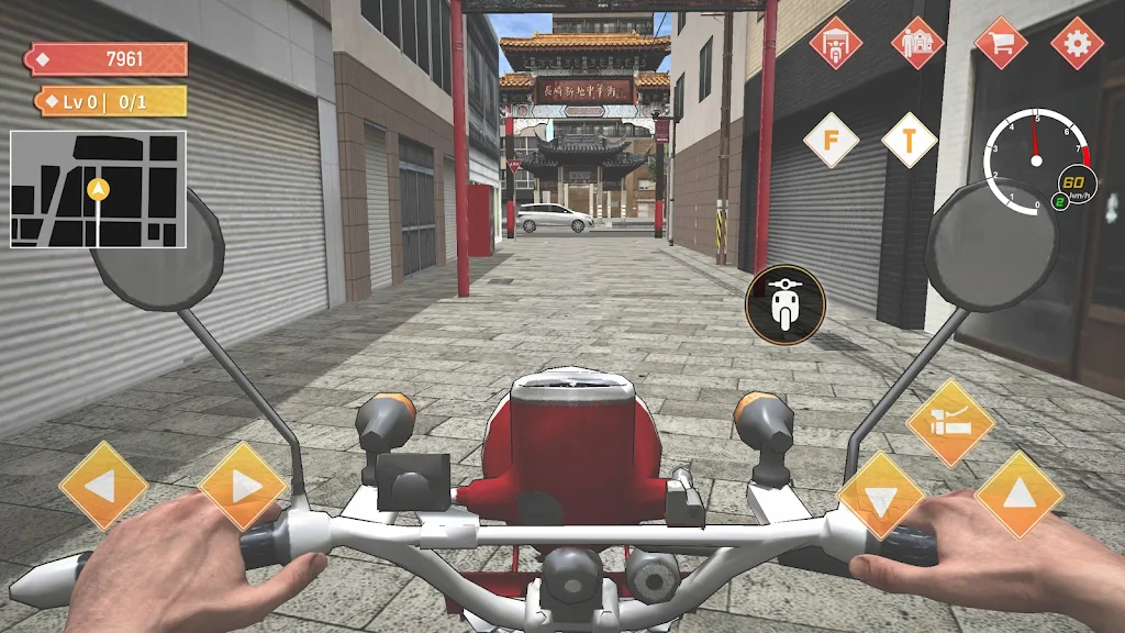 Japan Postman Moto Simulator應用截圖第2張