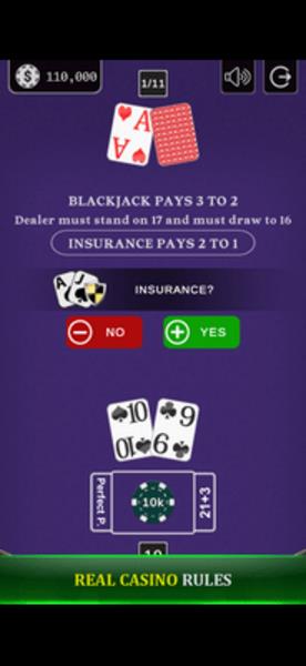 Blackjack 21 - Side Bets應用截圖第1張