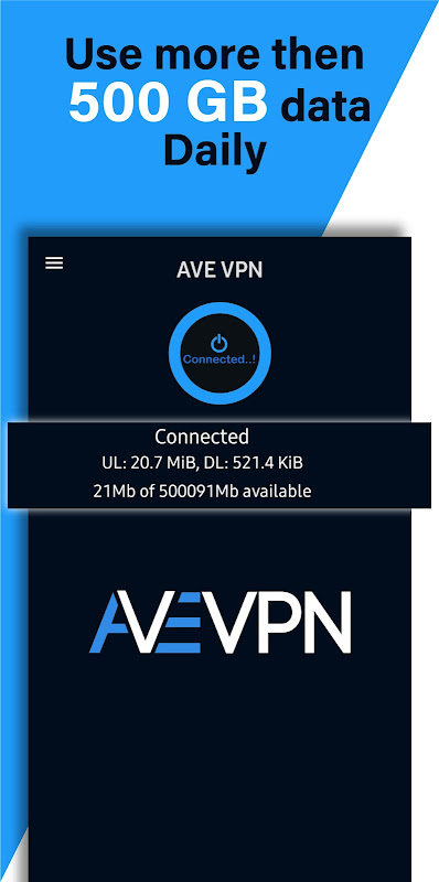 AVE VPN:Low Ping Vpn Captura de tela 0