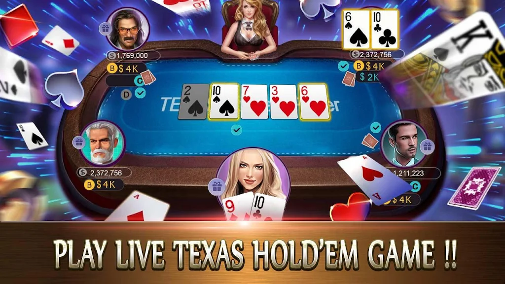 Poker Tycoon - Texas Hold'em Poker Casino Game应用截图第2张