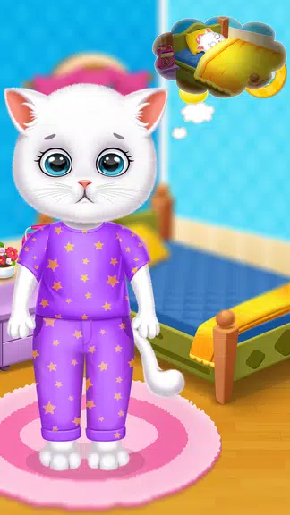 Cute Kitty Cat Pet Care Screenshot 3