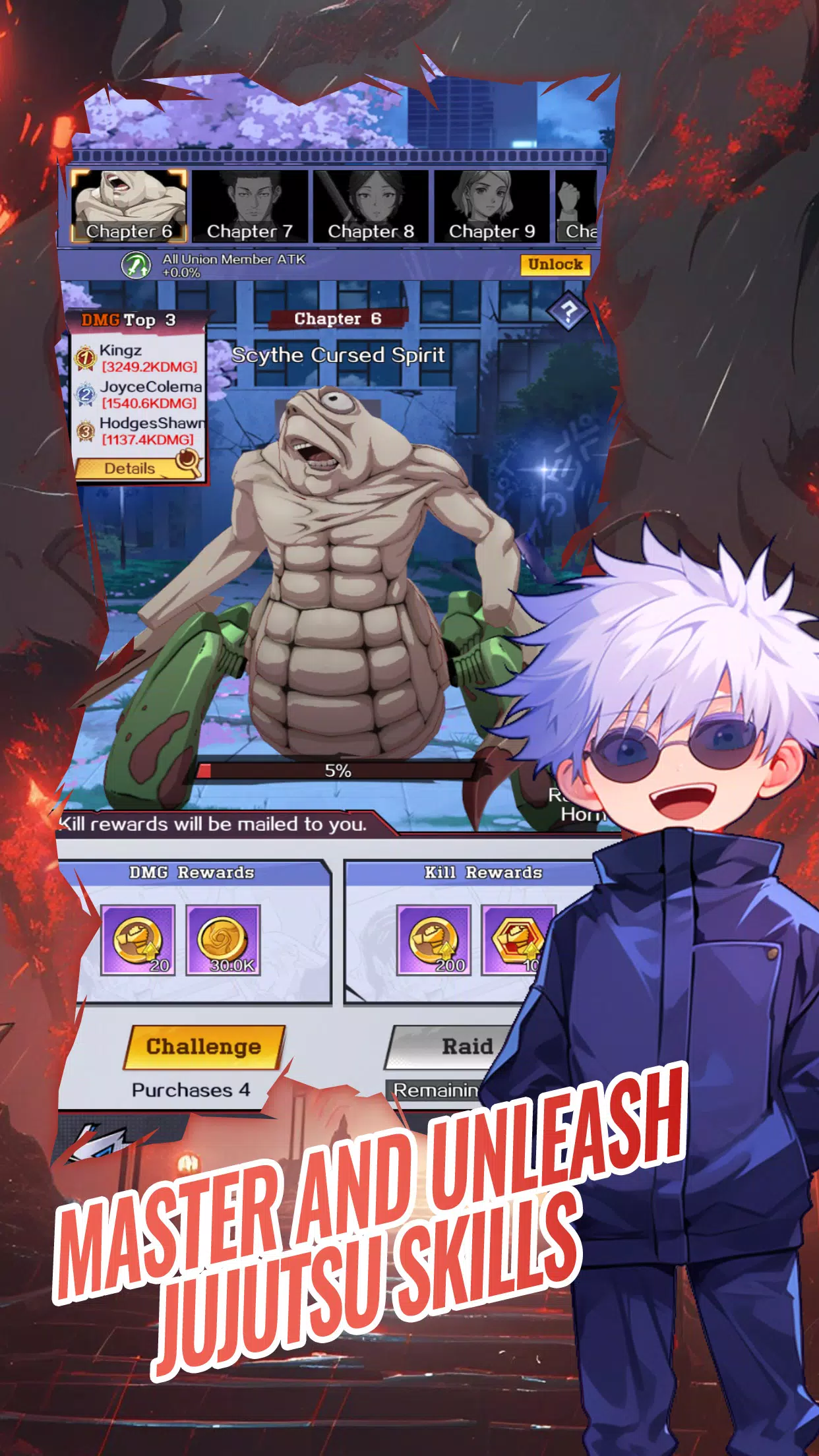 Jujutsu Masters: Cursed Rivals Capture d'écran 3