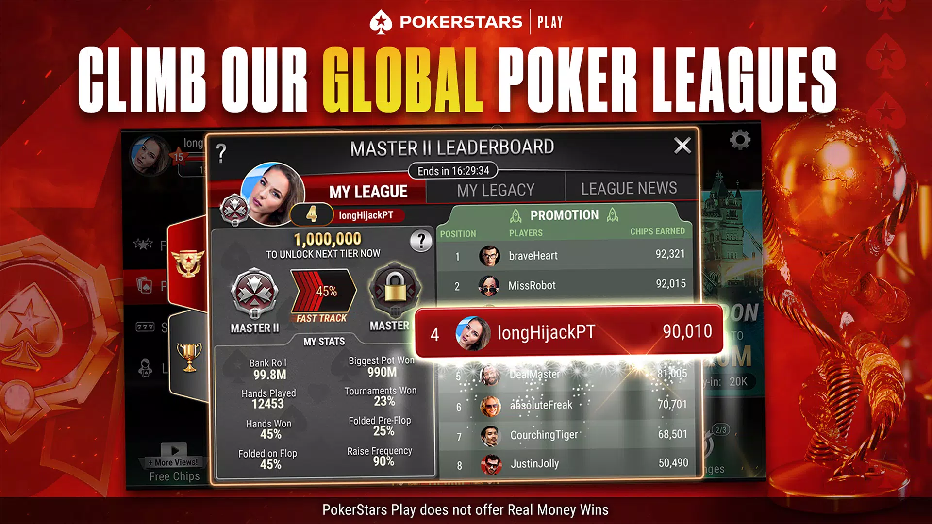 PokerStars Play स्क्रीनशॉट 1