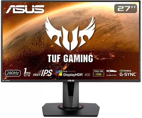 5 najlepszych monitorów gier 1080p 2025