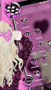 Pink Girly Theme應用截圖第2張