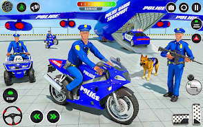 Schermata Police Cargo Transport Games 0