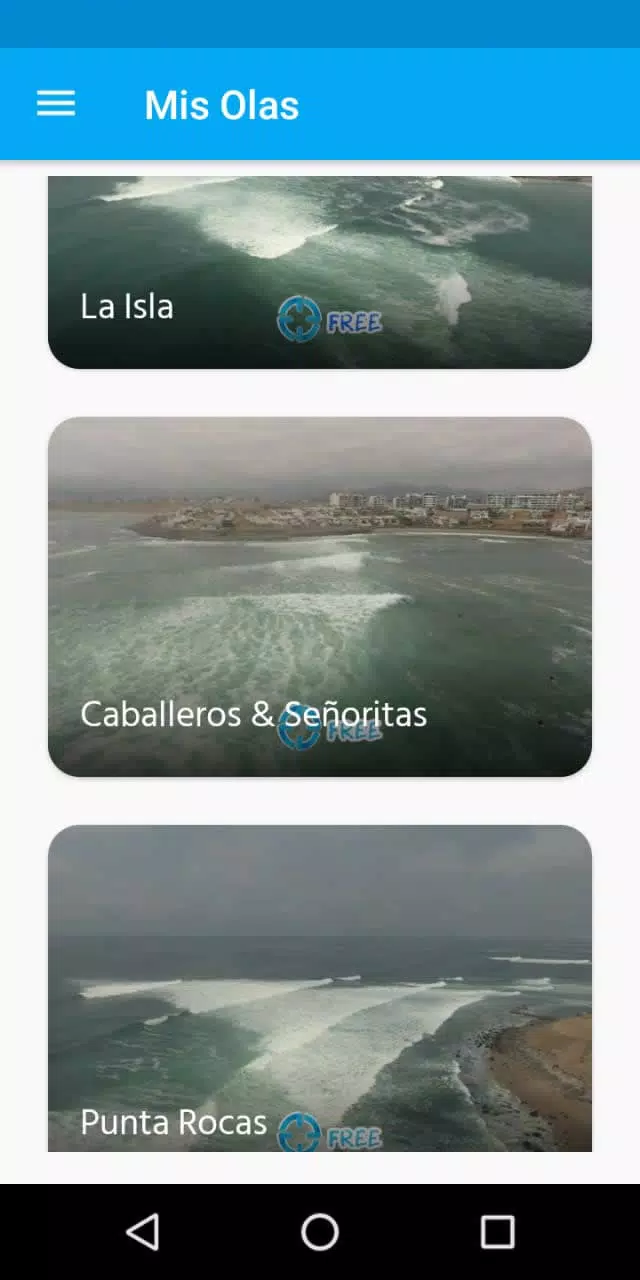 Mis Olas Zrzut ekranu 1