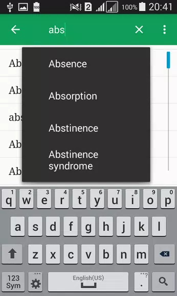 Psychology Dictionary Offline ภาพหน้าจอ 1