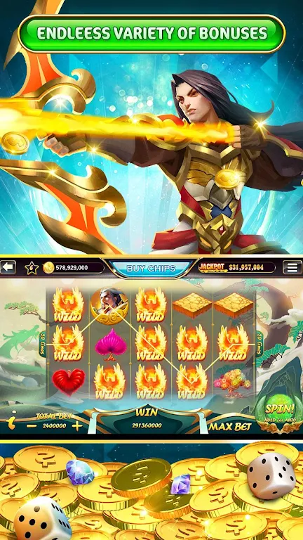 Lucky Vegas Casino: Slots Game Tangkapan skrin 2