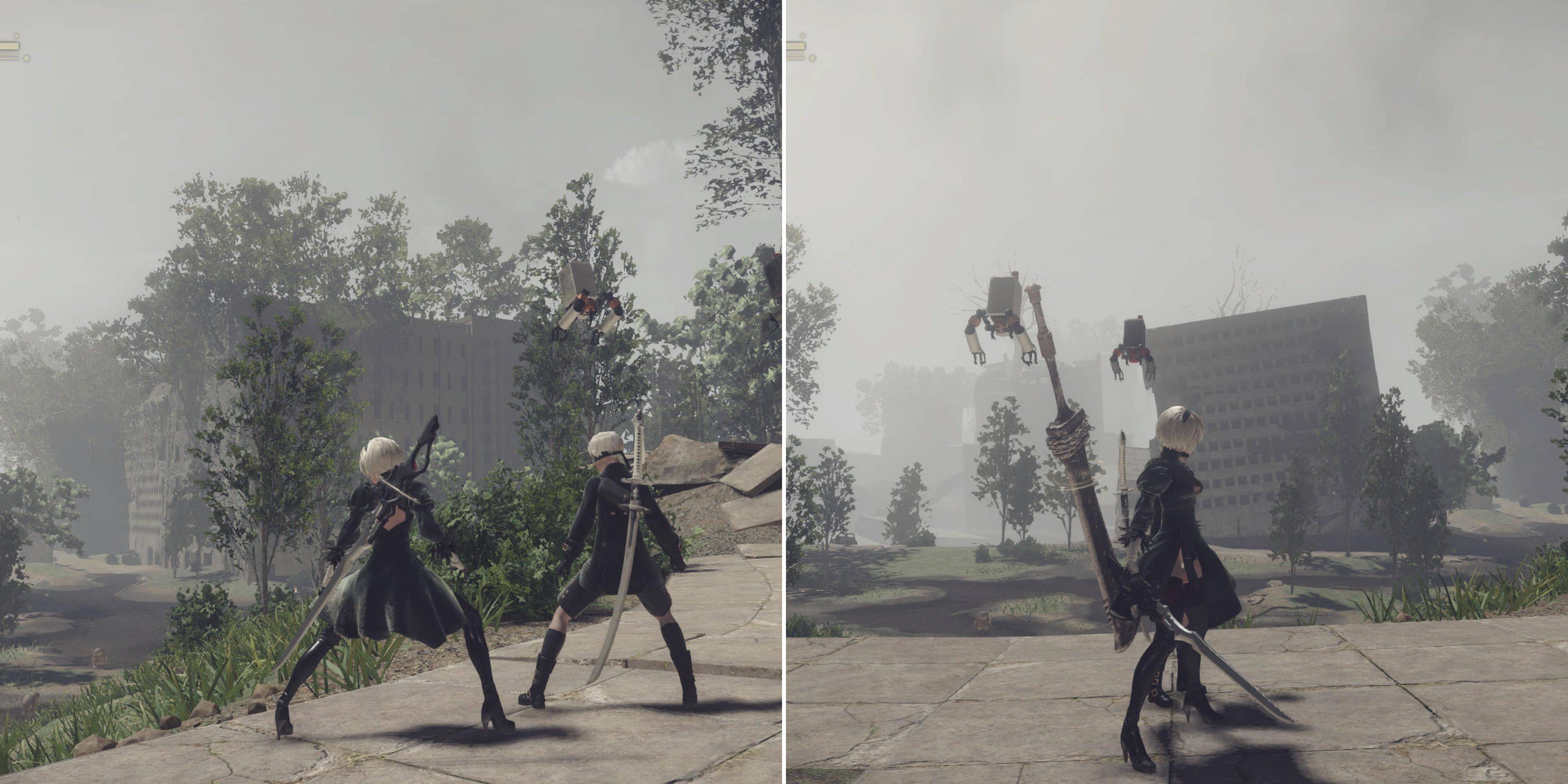 Nier: Automata - Paano makuha ang Type -40 Sword