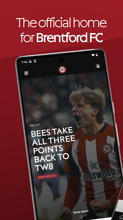Brentford FC Official應用截圖第0張