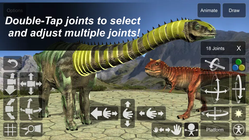 Dinosaur Mannequins Captura de tela 0