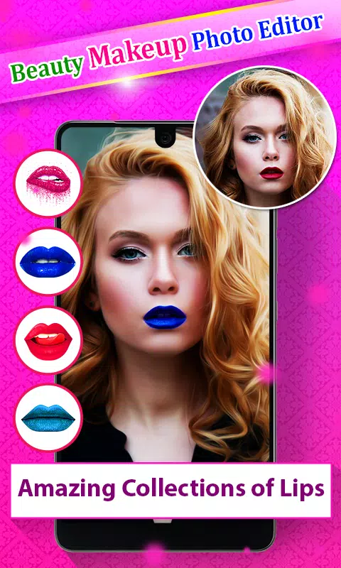 Girls Beauty Makeup Editor ภาพหน้าจอ 3
