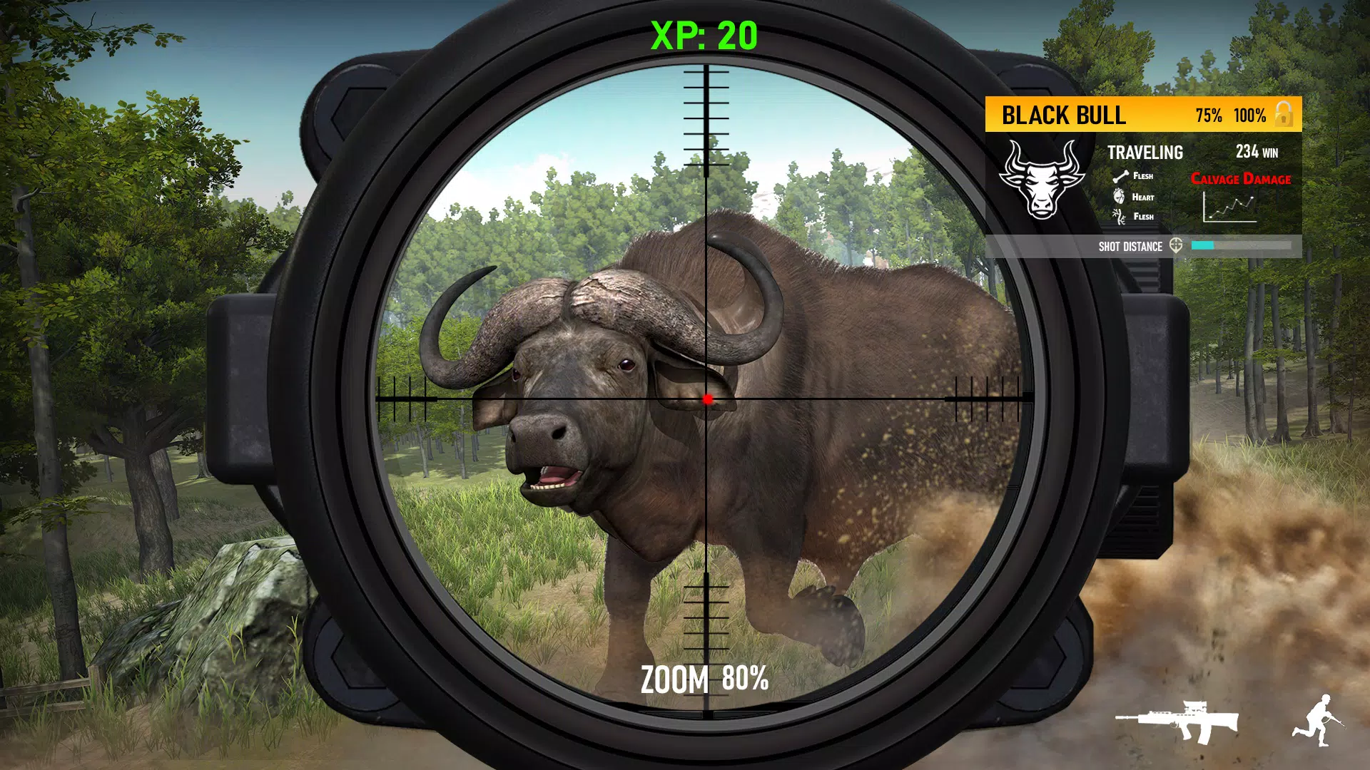 Hunting Simulator ဖန်သားပြင်ဓာတ်ပုံ 2