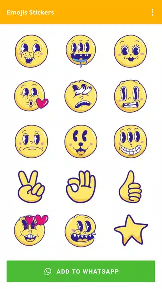 Emoji Stickers WASticker स्क्रीनशॉट 2