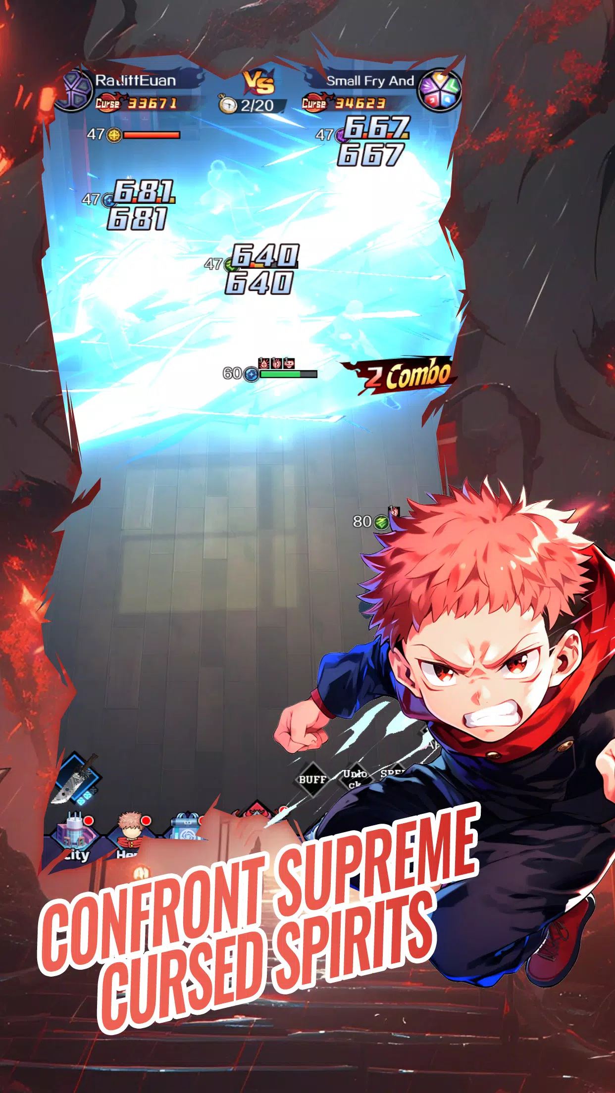 Jujutsu Masters: Cursed Rivals Capture d'écran 1