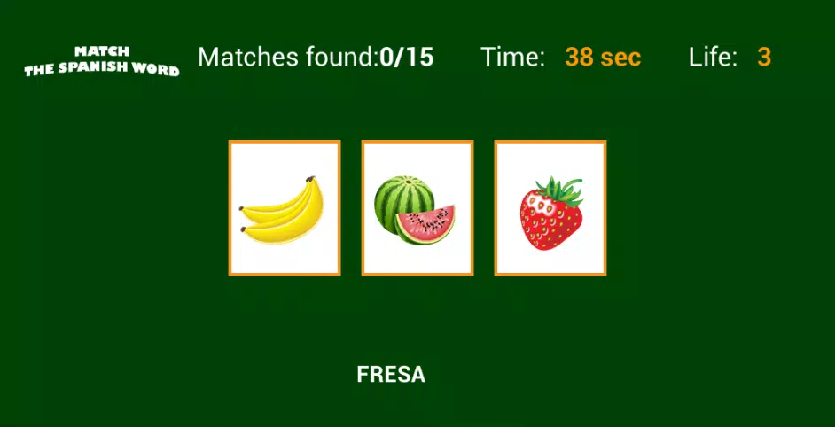 Match the Spanish Word應用截圖第3張