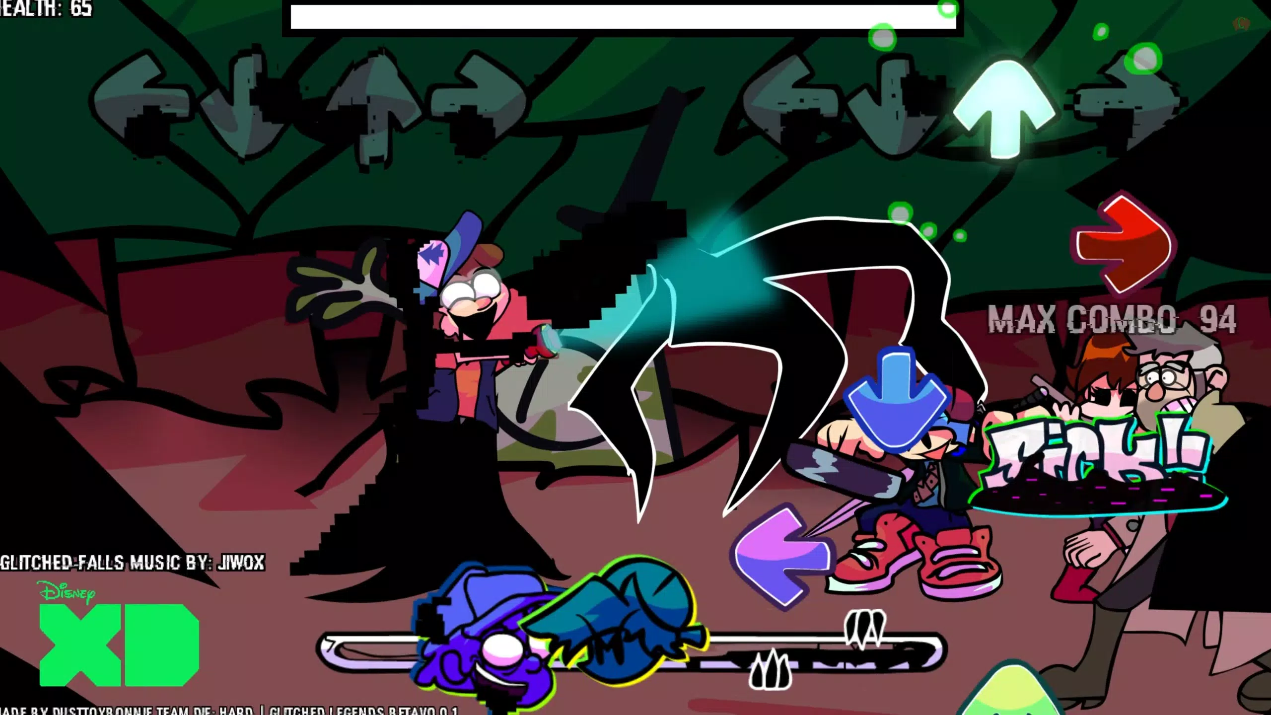 FNF Glitched legends Mod スクリーンショット 3