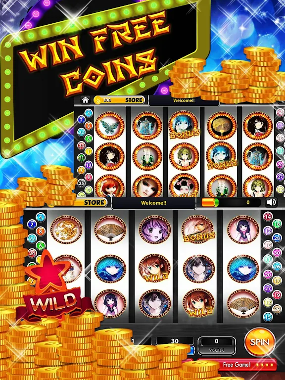 Anime Slots – Tokyo Pokies स्क्रीनशॉट 2
