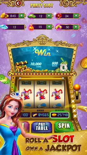 Princess Gold Coin Dozer Party應用截圖第0張