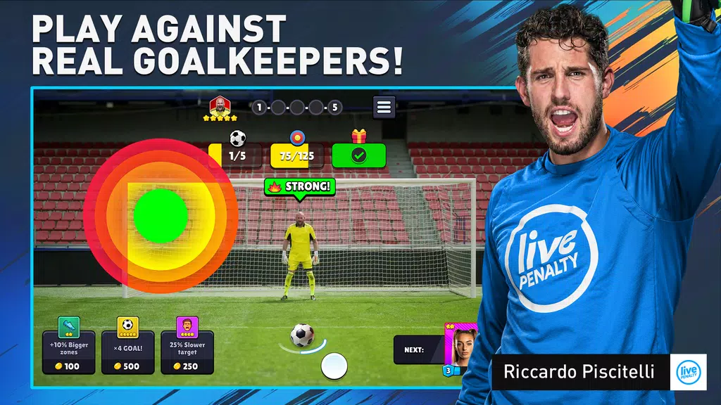 Soccer Penalty: Live Goalie スクリーンショット 0