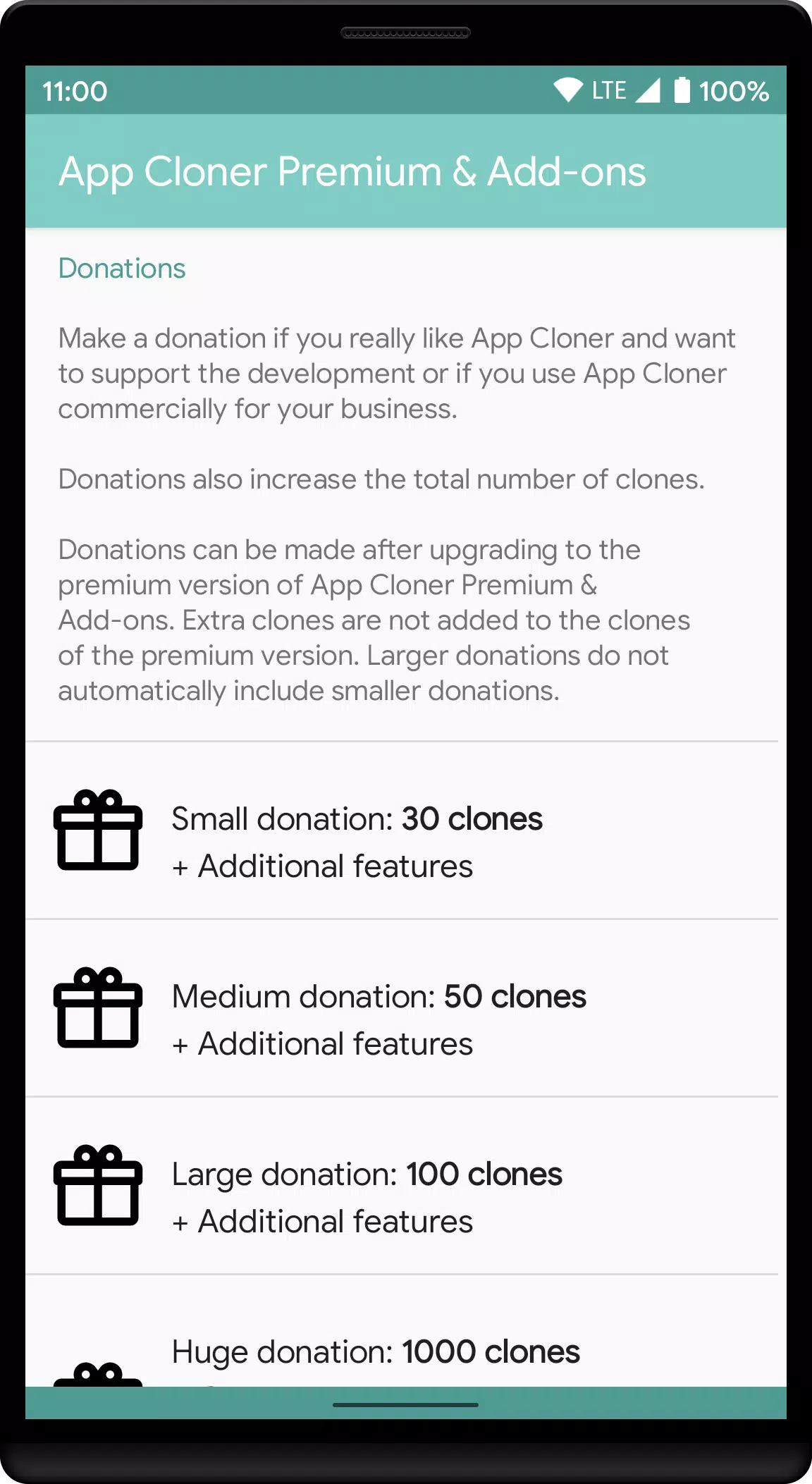 App Cloner Premium & Add-ons ภาพหน้าจอ 1