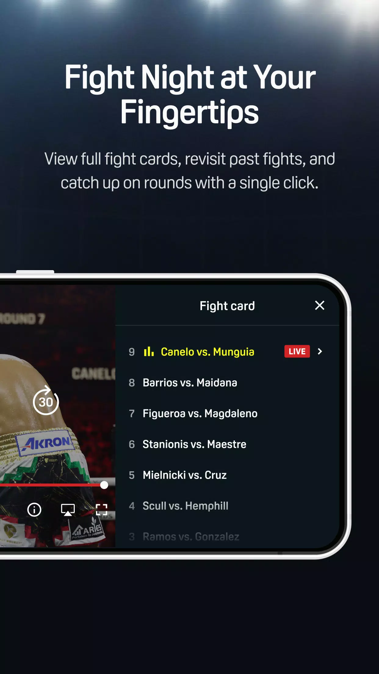 DAZN - Watch Live Sports 스크린샷 2