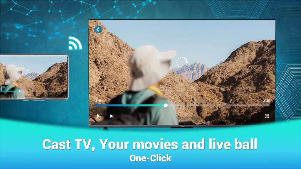 Mirrcast TV Receiver - Cast 스크린샷 1