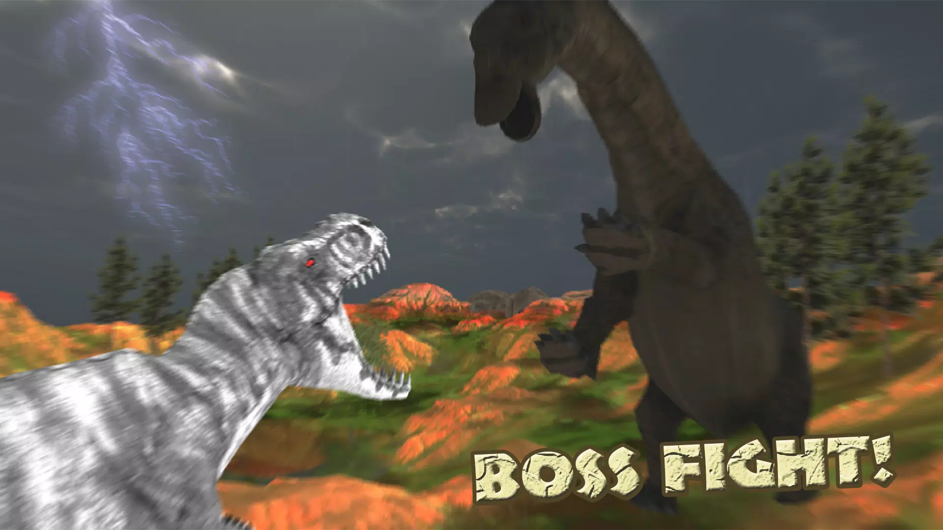 Hungry T-Rex Island Dino Hunt Captura de pantalla 2