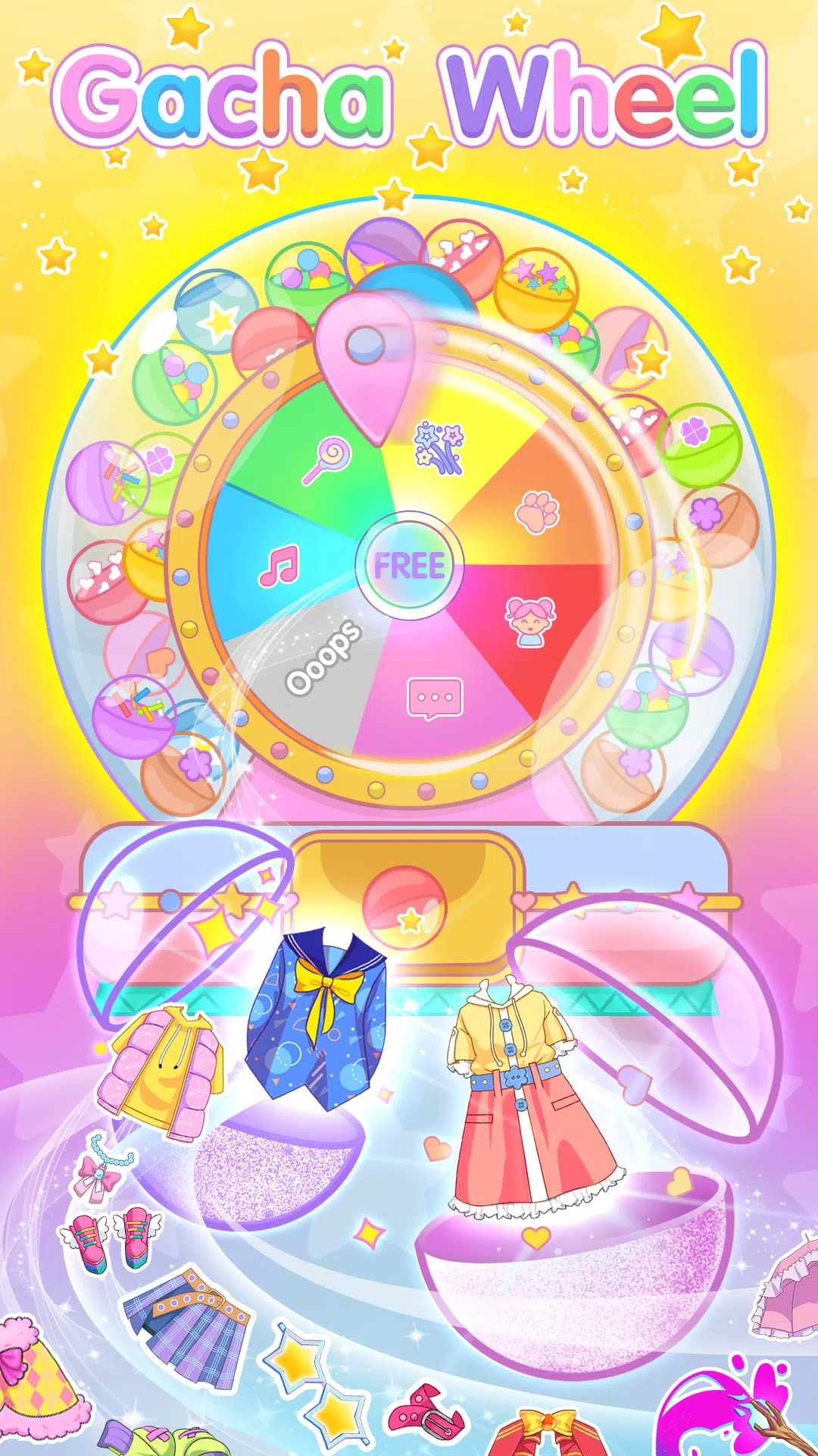 ちび人形 : アバター 作成 & 着せ替え ゲーム スクリーンショット 1