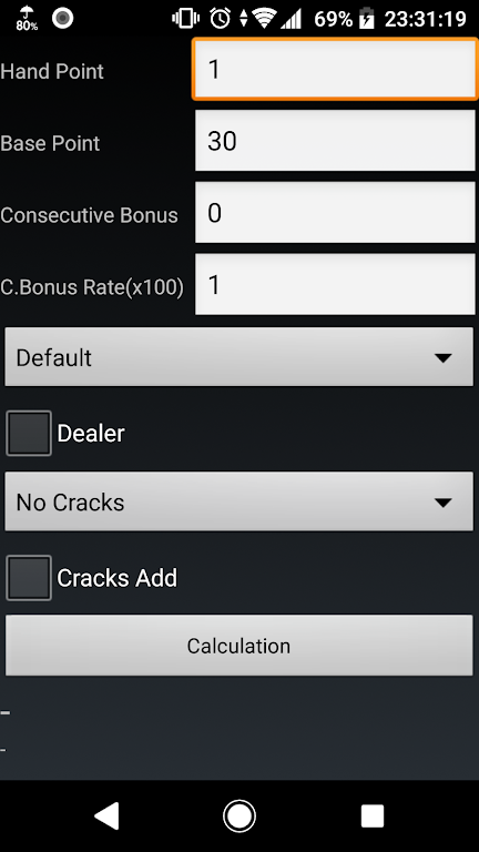 Mahjong Calculator Schermafbeelding 0