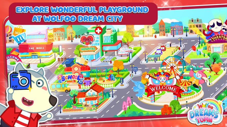 Wolfoo's Town: Dream City Game應用截圖第0張