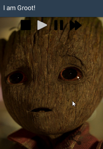 I am Groot Button Captura de pantalla 1