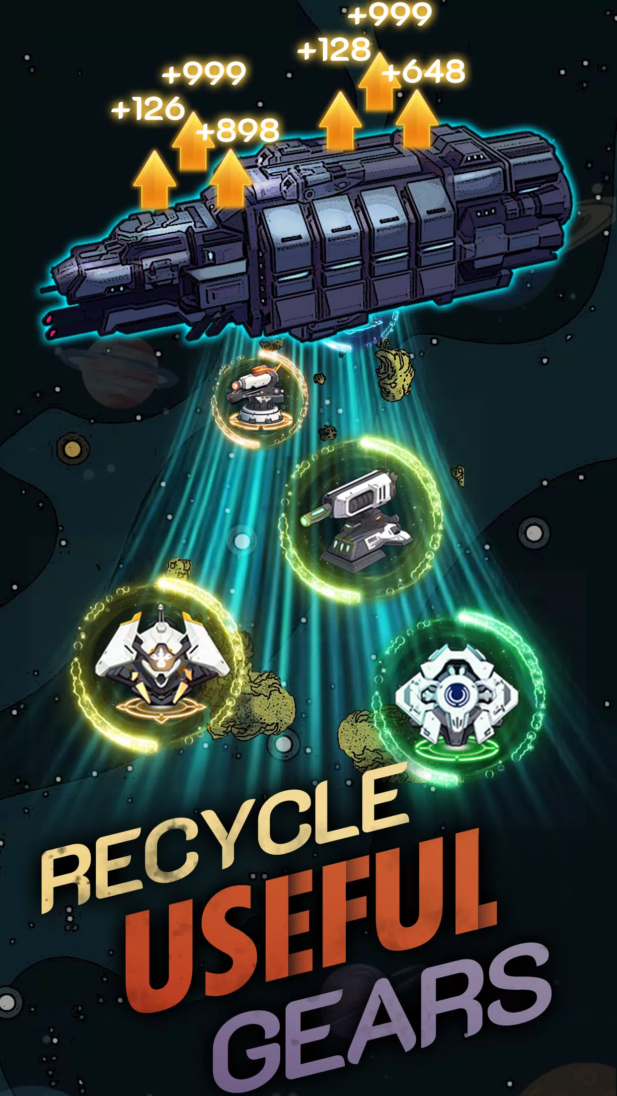 Space Venture: Idle Game應用截圖第2張