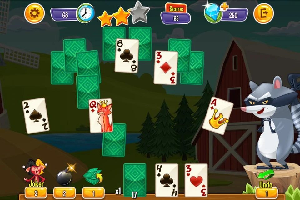 Playful Animal Solitaire應用截圖第2張