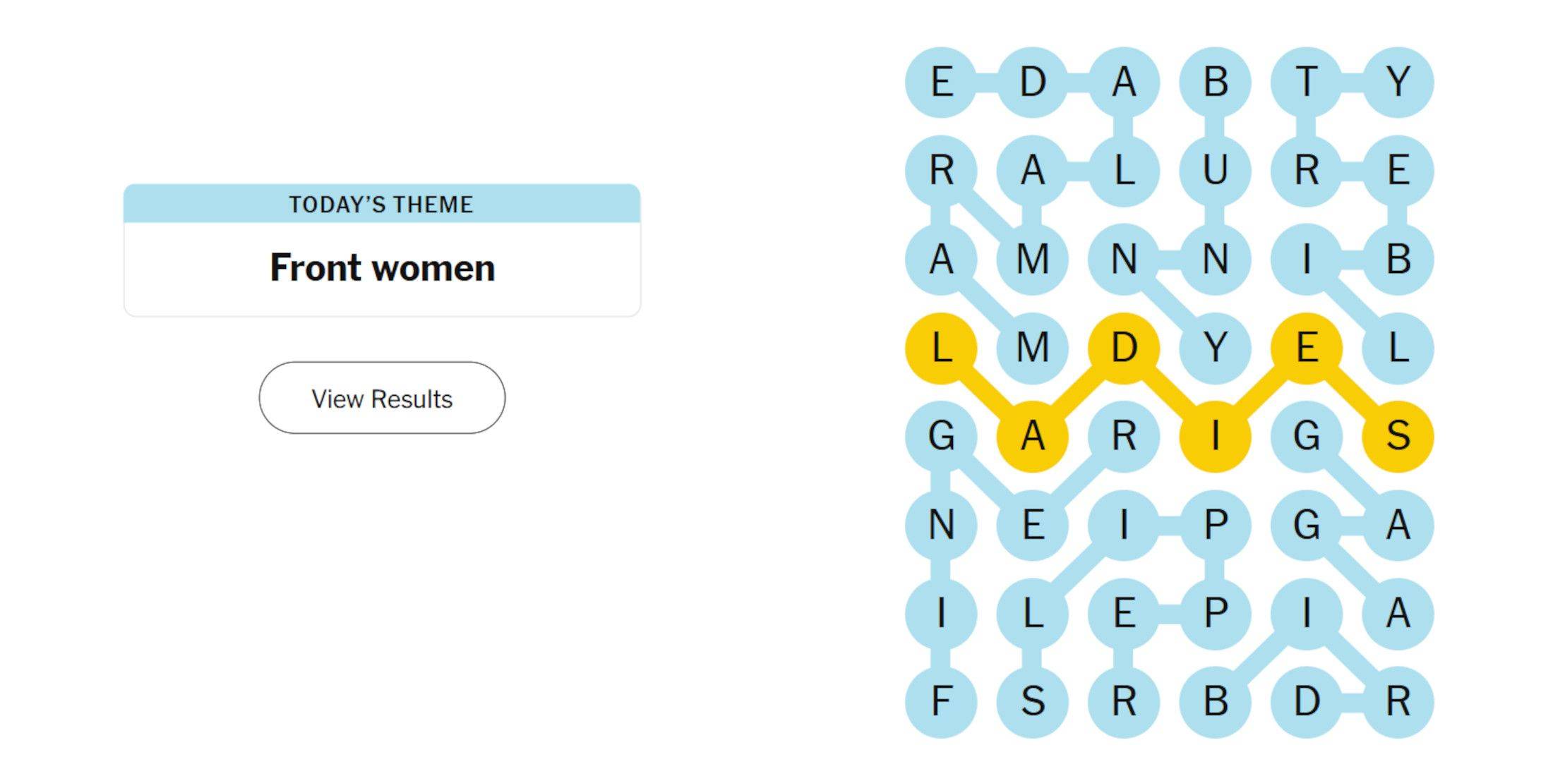 Complete Solution with Word Locations