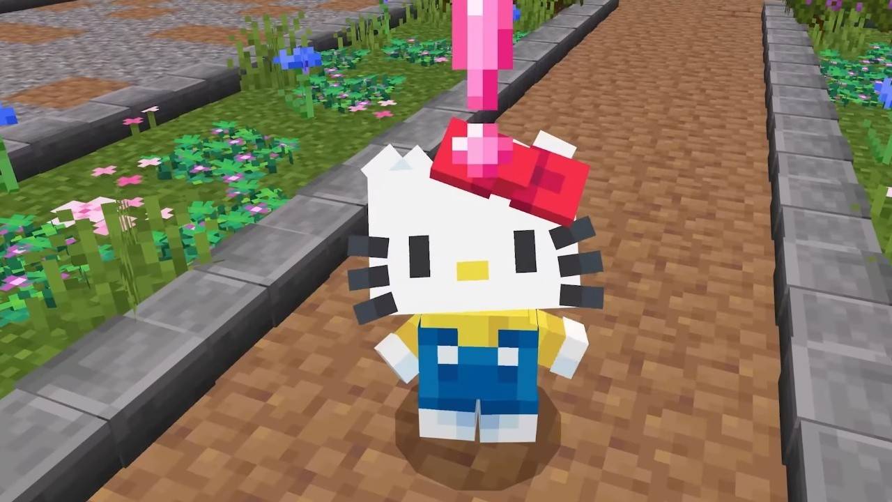 Minecraft svela la collaborazione Hello Kitty