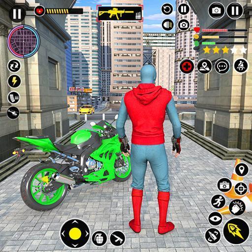 Superhero Bike Mega Ramp Games應用截圖第0張