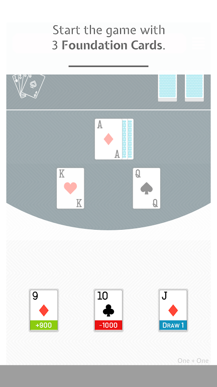 9-Draw: Poker Solitaire Puzzle Capture d'écran 2