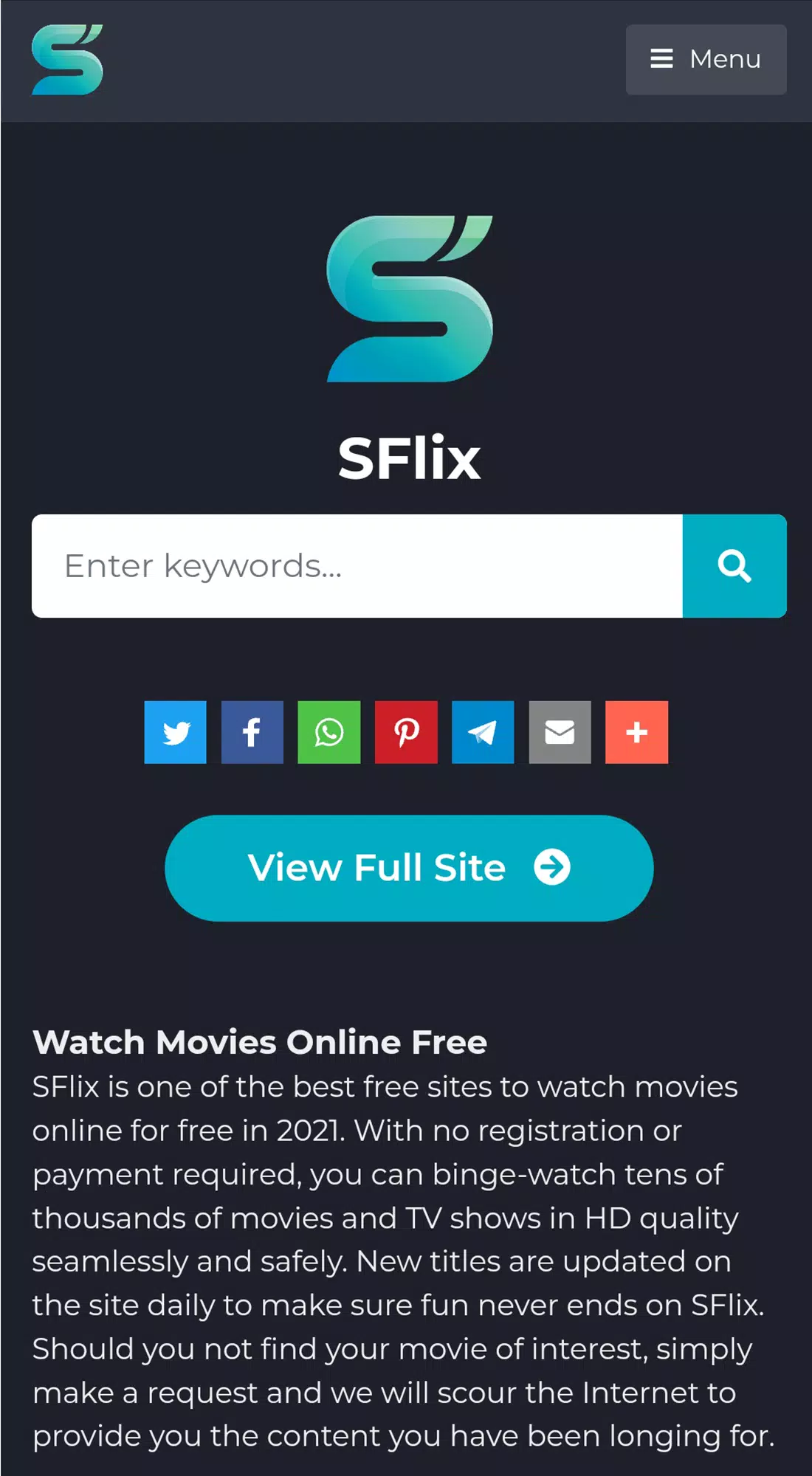 SFlix for Movies and Series應用截圖第0張