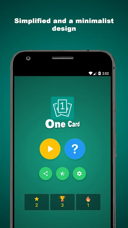One Card - Game Capture d'écran 0