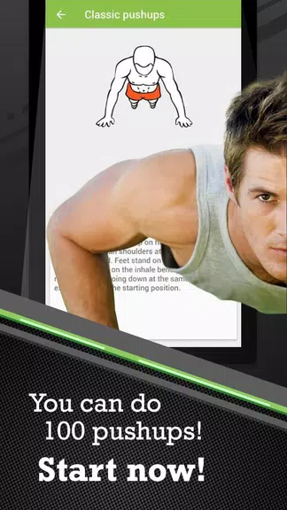 100 Pushups workout BeStronger Tangkapan skrin 0