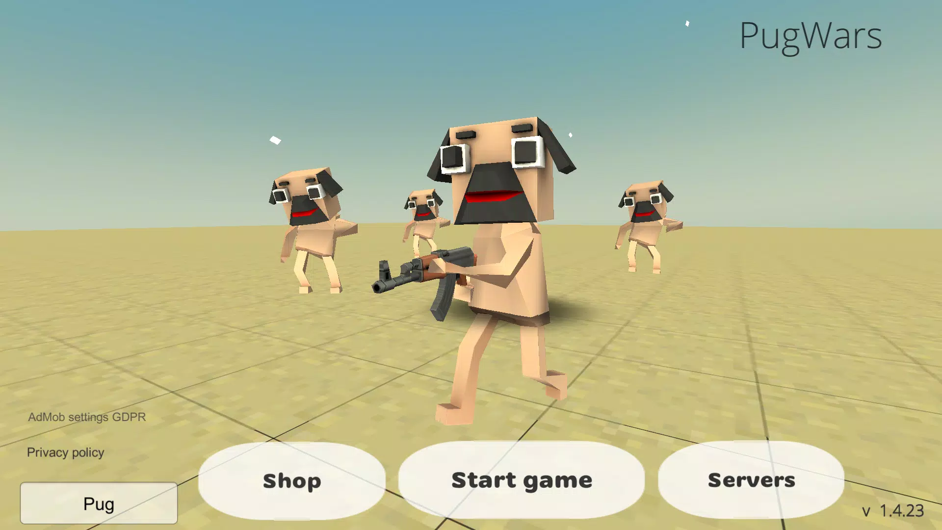 PugWars Captura de pantalla 3