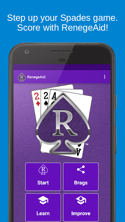RenegeAid Spades Score App Zrzut ekranu 0