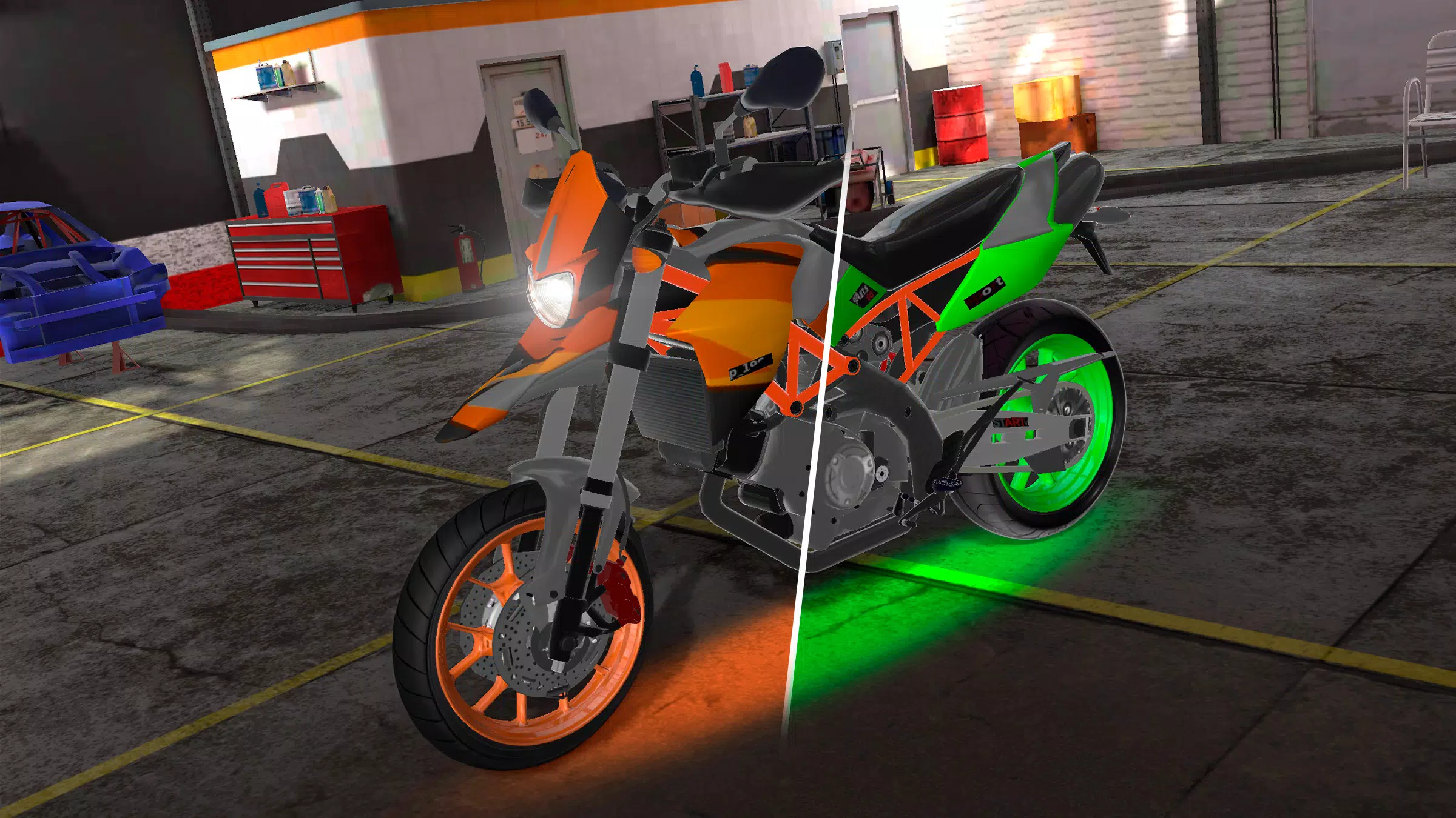 Motorcycle Real Simulator Ekran Görüntüsü 1