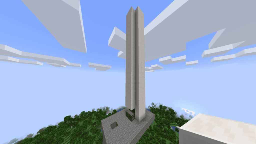 Minecraft의 Mob Spawner 용 4x4 타워