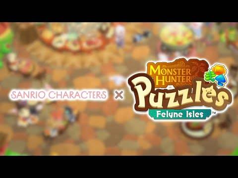 Monster Hunter Puzzle: Felyne Isles x Cinnamoroll Collab event