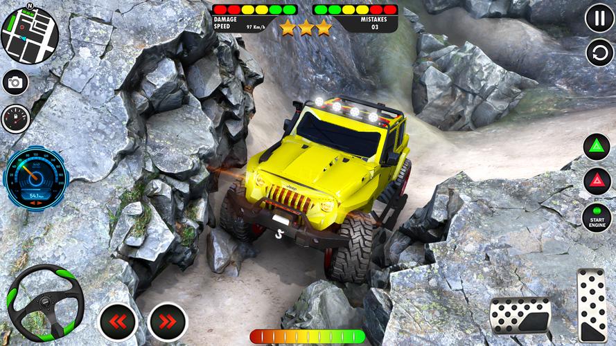 US Offroad Fury Car Driving 3D應用截圖第3張