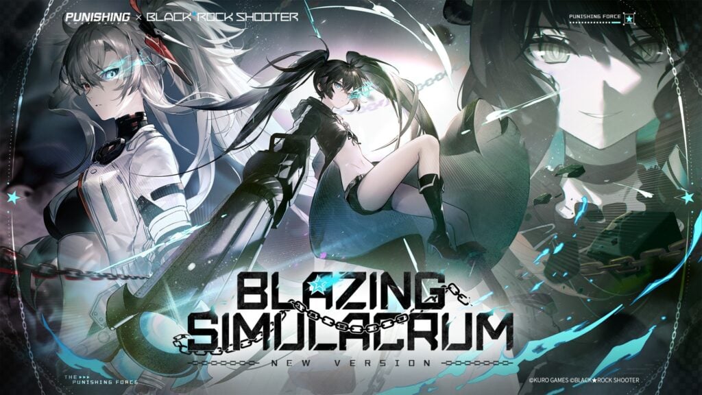 Punishing: Grey Raven Blazing Simulacrum Patch นำสีดำ★นักกีฬาร็อคมาปาร์ตี้