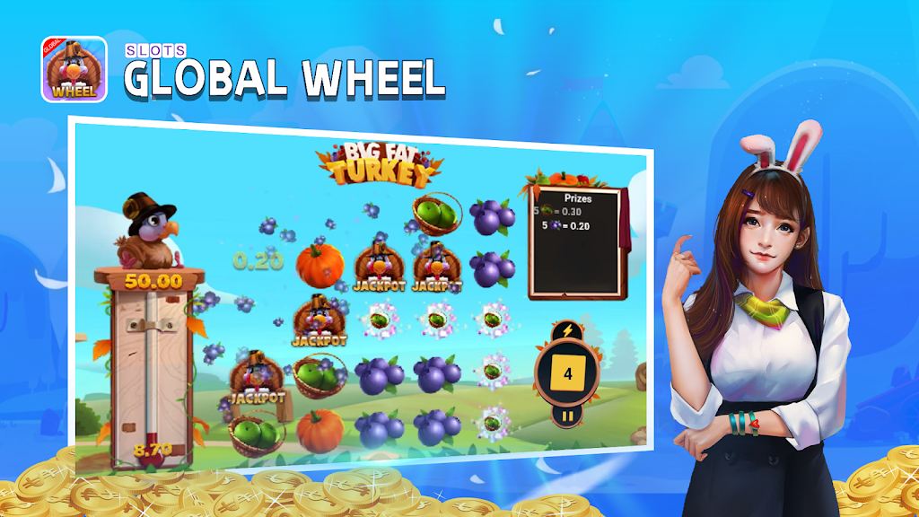 GloBal Wheel Captura de pantalla 1